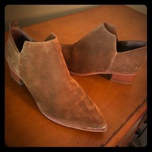 suede booties